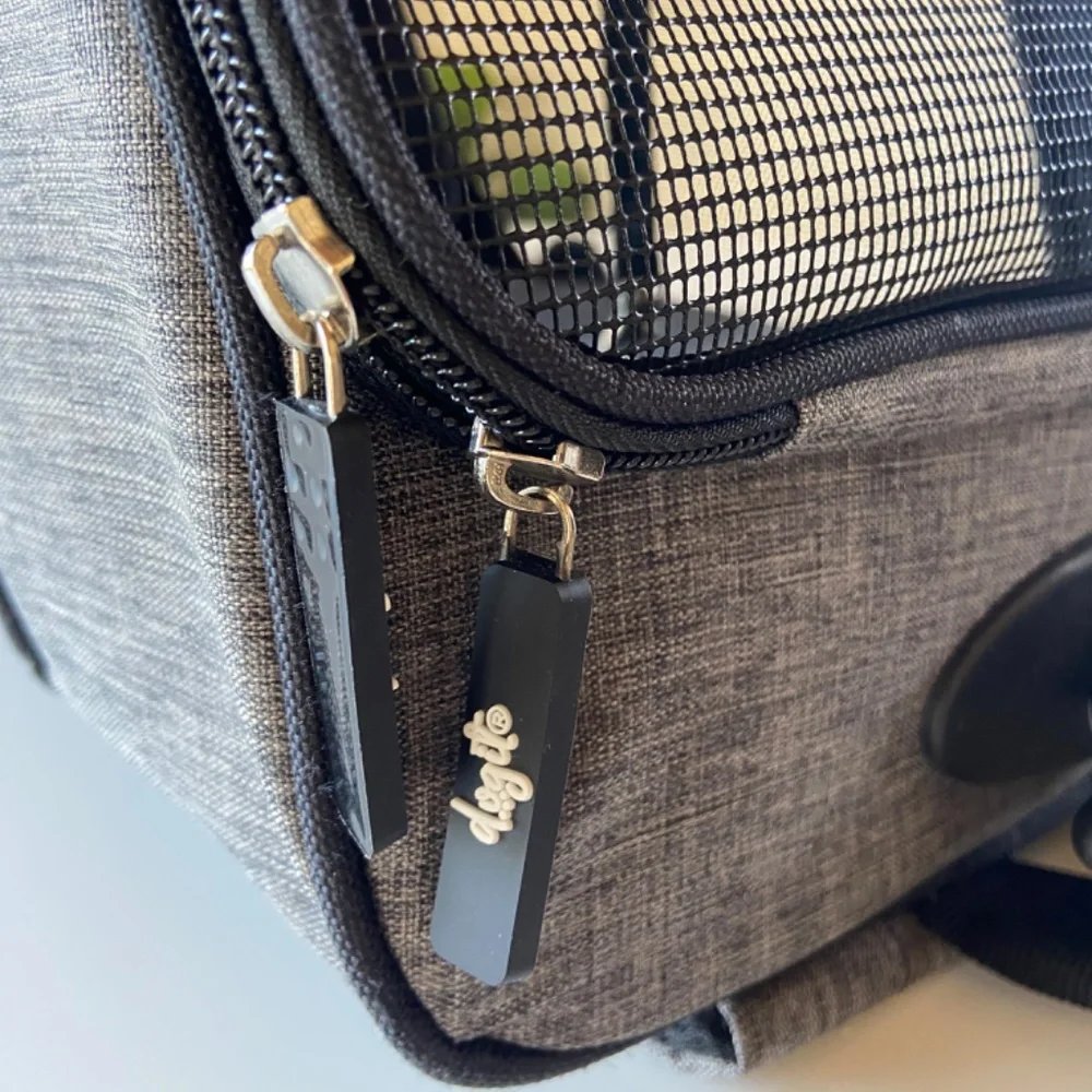 Deluxe travel standardize backpack for miniature dogs